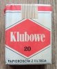Papierosy Klubowe - paczka z lat 80.